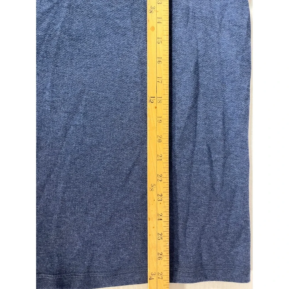 Adidas 3-STP 1/4 Zip‎ Pullover Men Size M Navy Blue Golf Sweatshirt GM0019